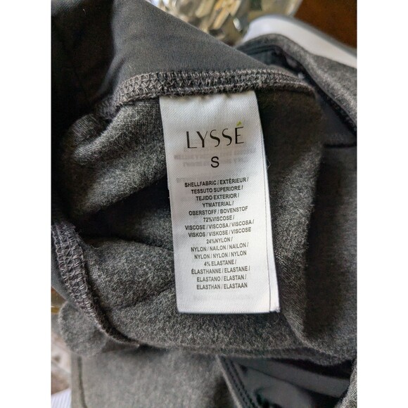 Lysse Stretchy Bootleg Yoga Pant Gray S - Picture 4 of 6